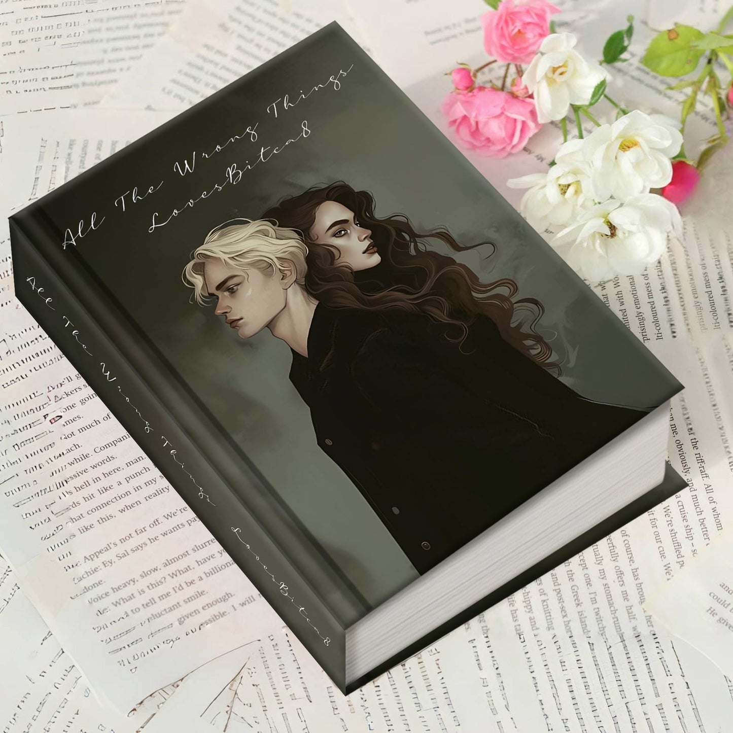 Romantic Fantasy Books: All The Wrong Things, Hardcover Edition of Dramione fan Fiction