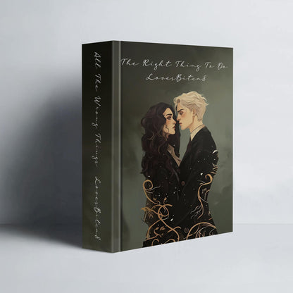 The Right Thing To Do, Hardcover Book, Dramione Fanfiction, Rights And Wrongs #1