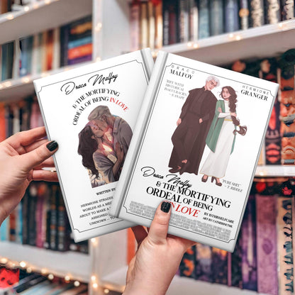 Draco and the Mortifying Ordeal of Being in Love-Fanfic Bookbinding, Hardcover Book