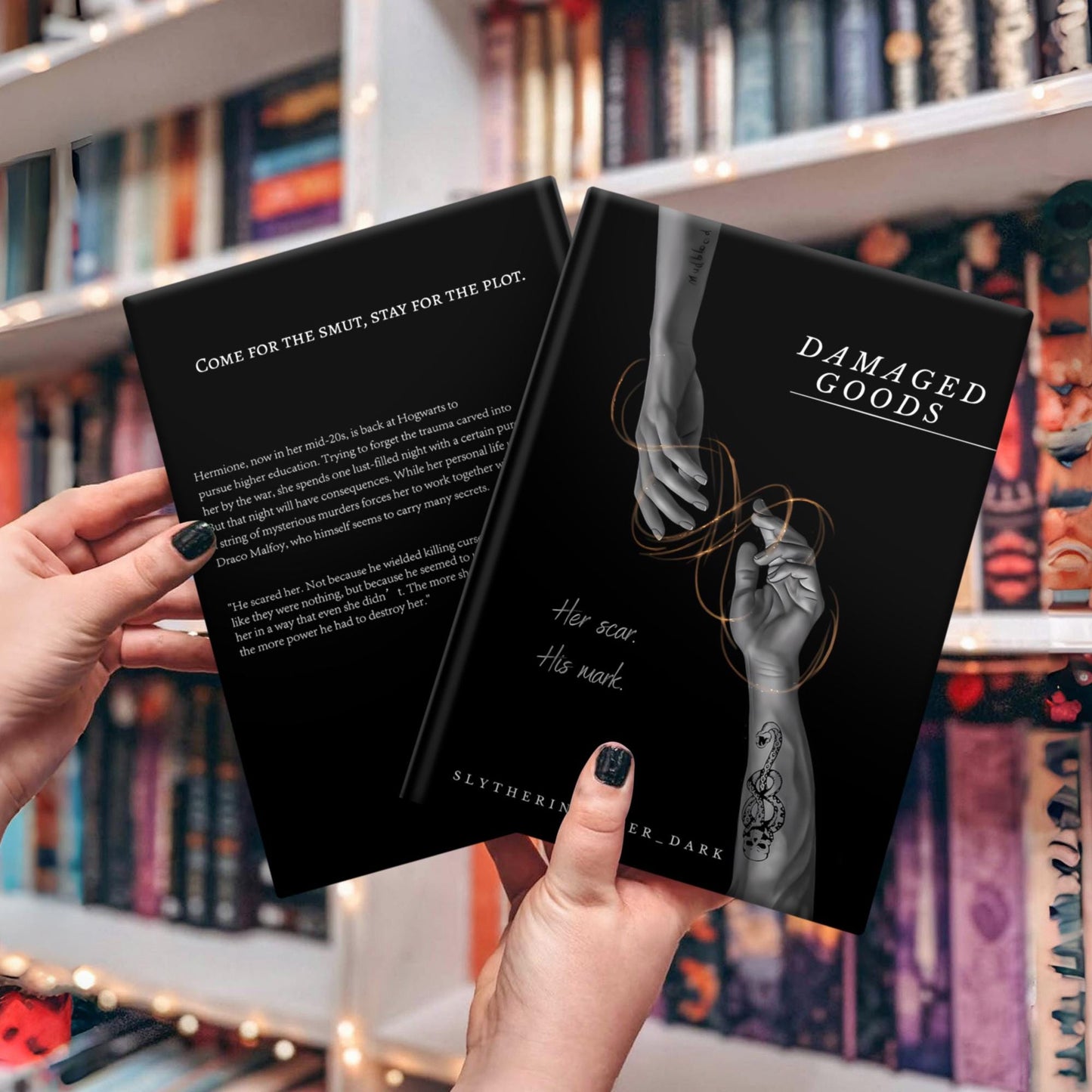 Damaged Goods, Hardcover Bookbinding, Hardcover Collection, Dramione fanfiction