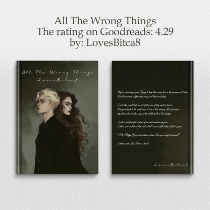 The Right Thing To Do, All The Wrong Things, Rights And Wrongs Series #1 And #2, Hardcover Book, Dramione Fanfic
