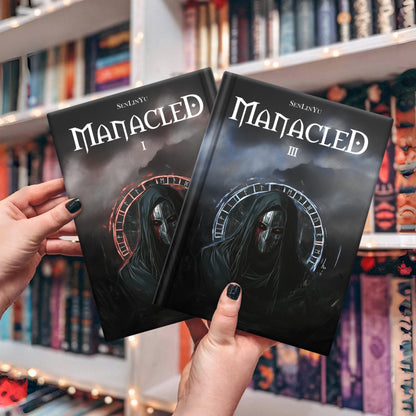Hand-Bound - Manacled Book, Complete Version, With Box Included, Hardcover Manacled, Dramione Fanfiction