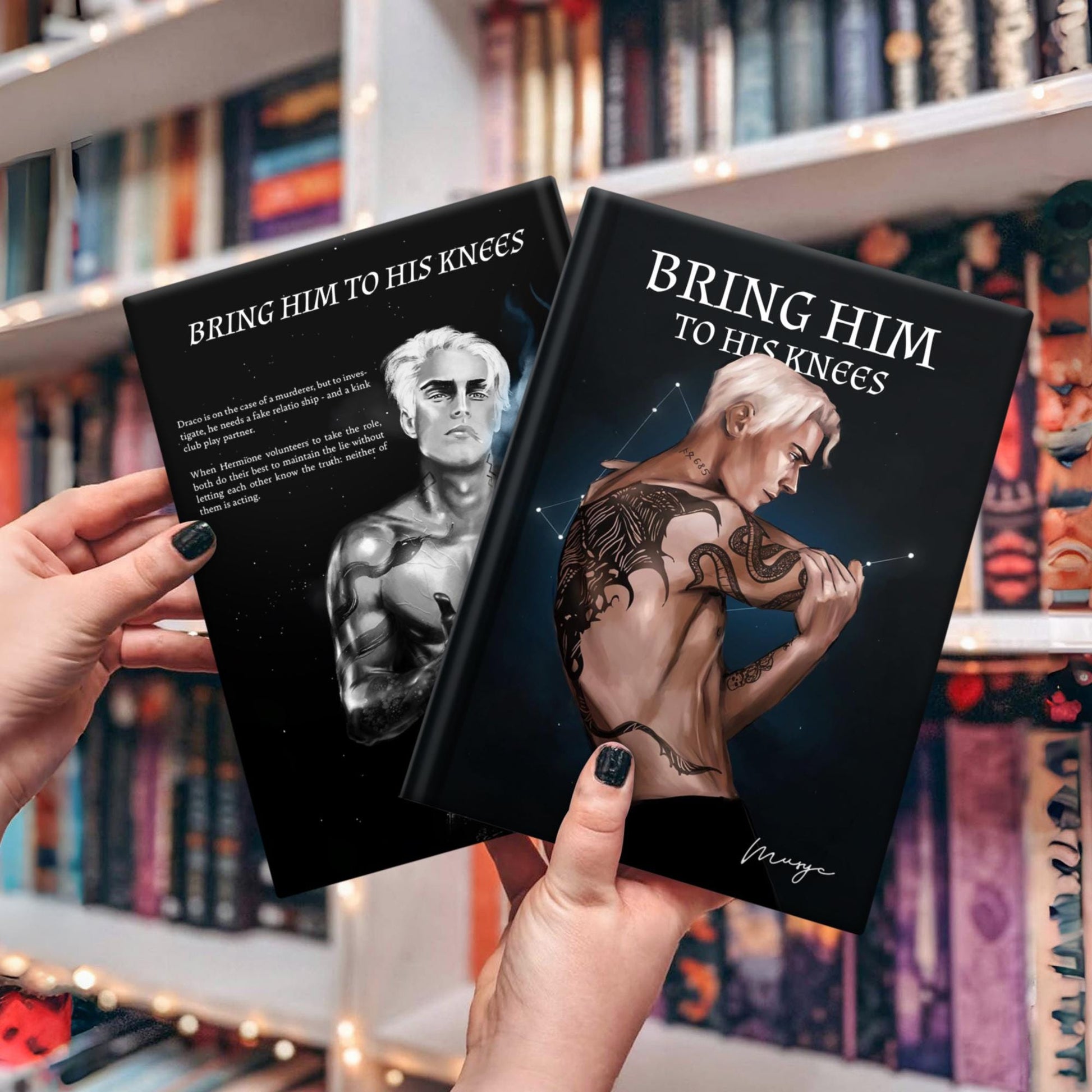 Bring Him To His Knees, Full Version Hardcover Book, Dramione Fanfiction