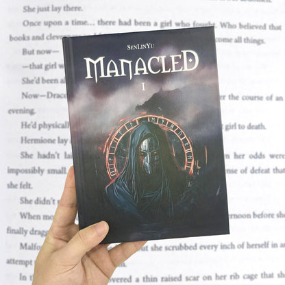 Manacled Book, Colored-Picture Cover With Box, Hardcover Book, Complete Three-In-One Series, Dramione Fanfic