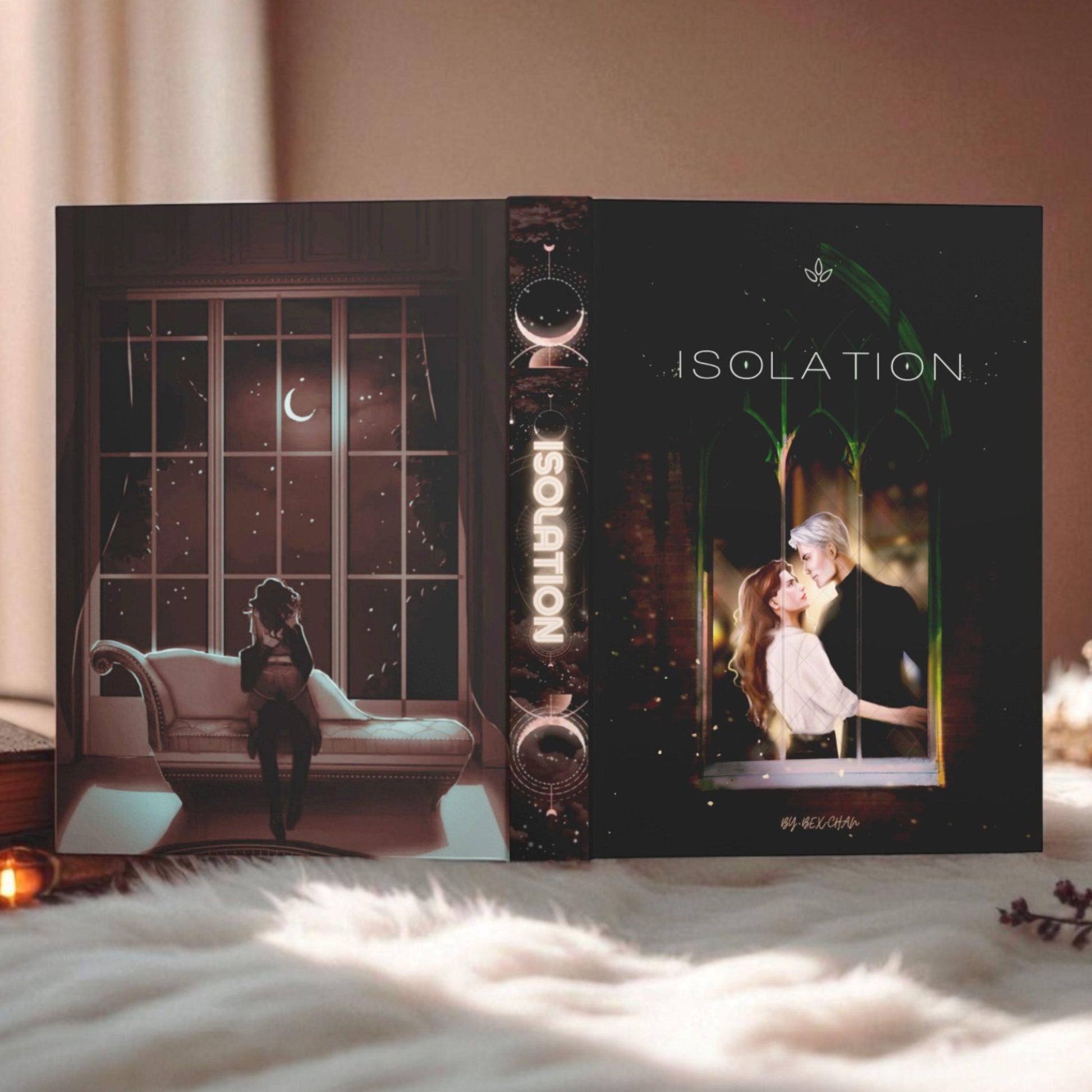 Isolation hardcover book Slow Burn Enemies to Lovers Romance