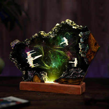 Custom Space Galaxy Lamp, Galaxy Night light, Handmade Lamp, Unique Gift, gift for boyfriend, Christmas gift, personalization Gift