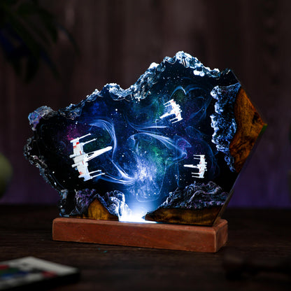 Custom Space Galaxy Lamp, Galaxy Night light, Handmade Lamp, Unique Gift, gift for boyfriend, Christmas gift, personalization Gift