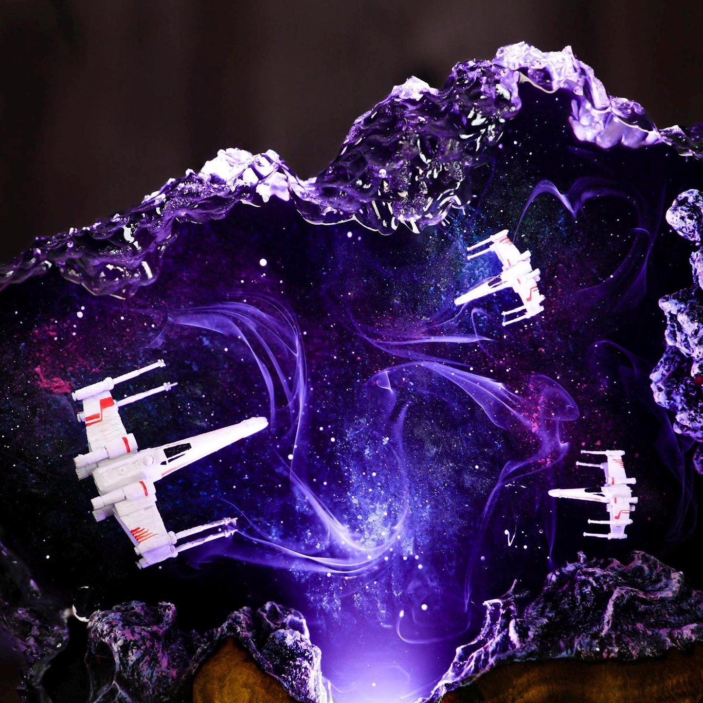 Custom Space Galaxy Lamp, Galaxy Night light, Handmade Lamp, Unique Gift, gift for boyfriend, Christmas gift, personalization Gift