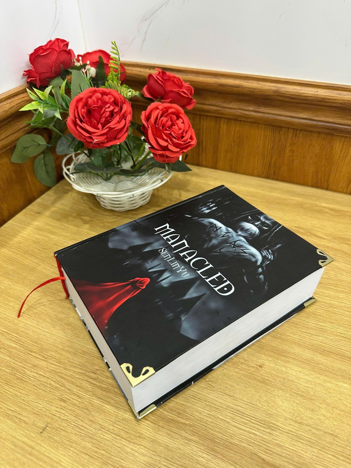 MANACLED Hardcover Book: Illustrated Romantic Dramione Fanfiction, Fantasy Cover Art