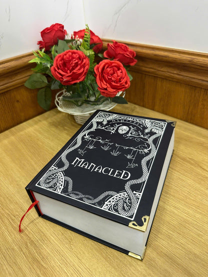 MANACLED Hardcover Book: Illustrated Romantic Dramione Fanfiction, Crane Cover Art