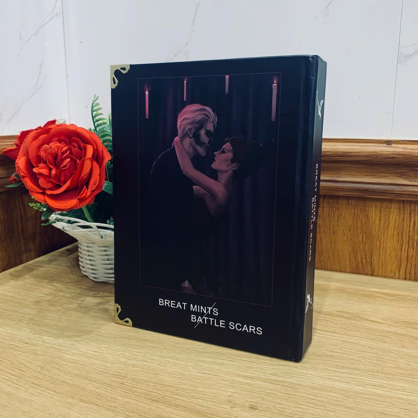 Breath Mints / Battle Scars Hardcover Book: Illustrated Romantic Dramione Fanfiction, Special Cover Art