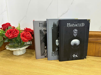 MANACLED with 3-Volume Set: Hardcover Collection, Illustrated Romantic Dramione Fanfiction, Classic Cover Art