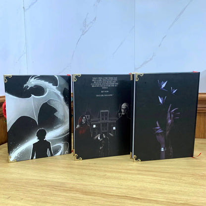 MANACLED with 3-Volume Set: Hardcover Collection, Illustrated Romantic Dramione Fanfiction, Dark Cover Art