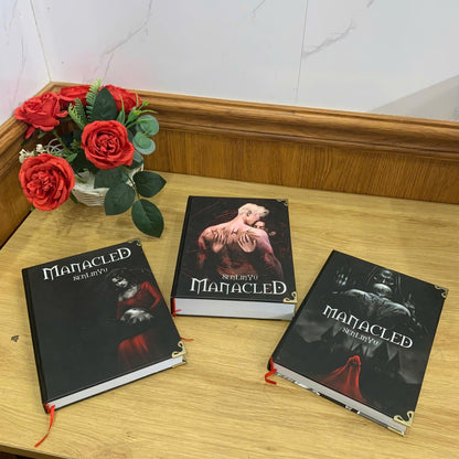 MANACLED with 3-Volume Set: Hardcover Collection, Illustrated Romantic Dramione Fanfiction, Dark Cover Art