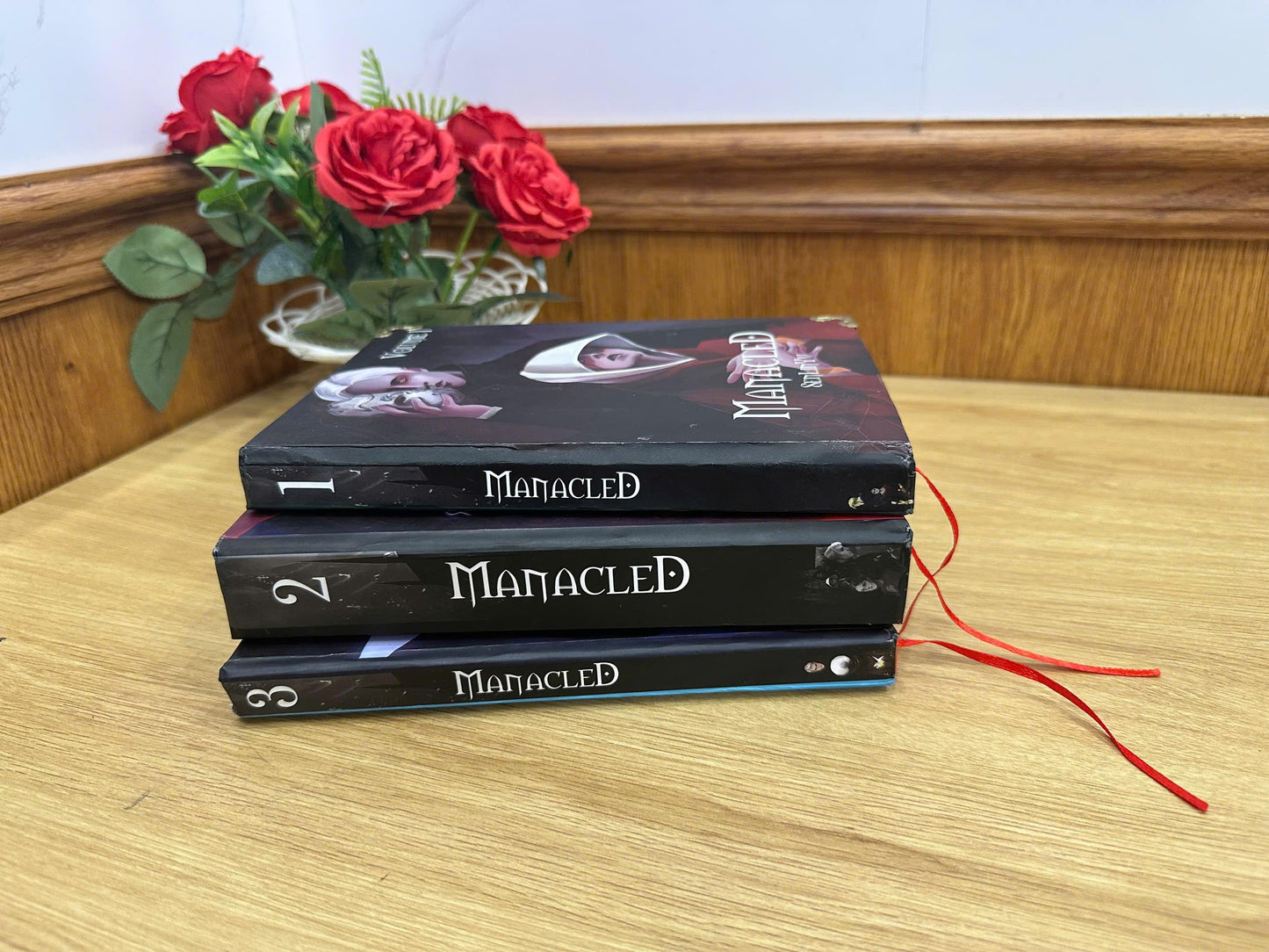 MANACLED with 3-Volume Set: Hardcover Collection, Illustrated Romantic Dramione Fanfiction, VibrantColor Cover Art