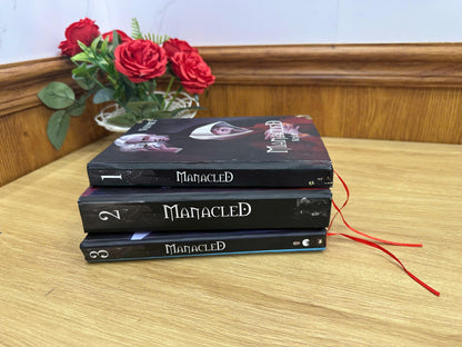 MANACLED with 3-Volume Set: Hardcover Collection, Illustrated Romantic Dramione Fanfiction, VibrantColor Cover Art