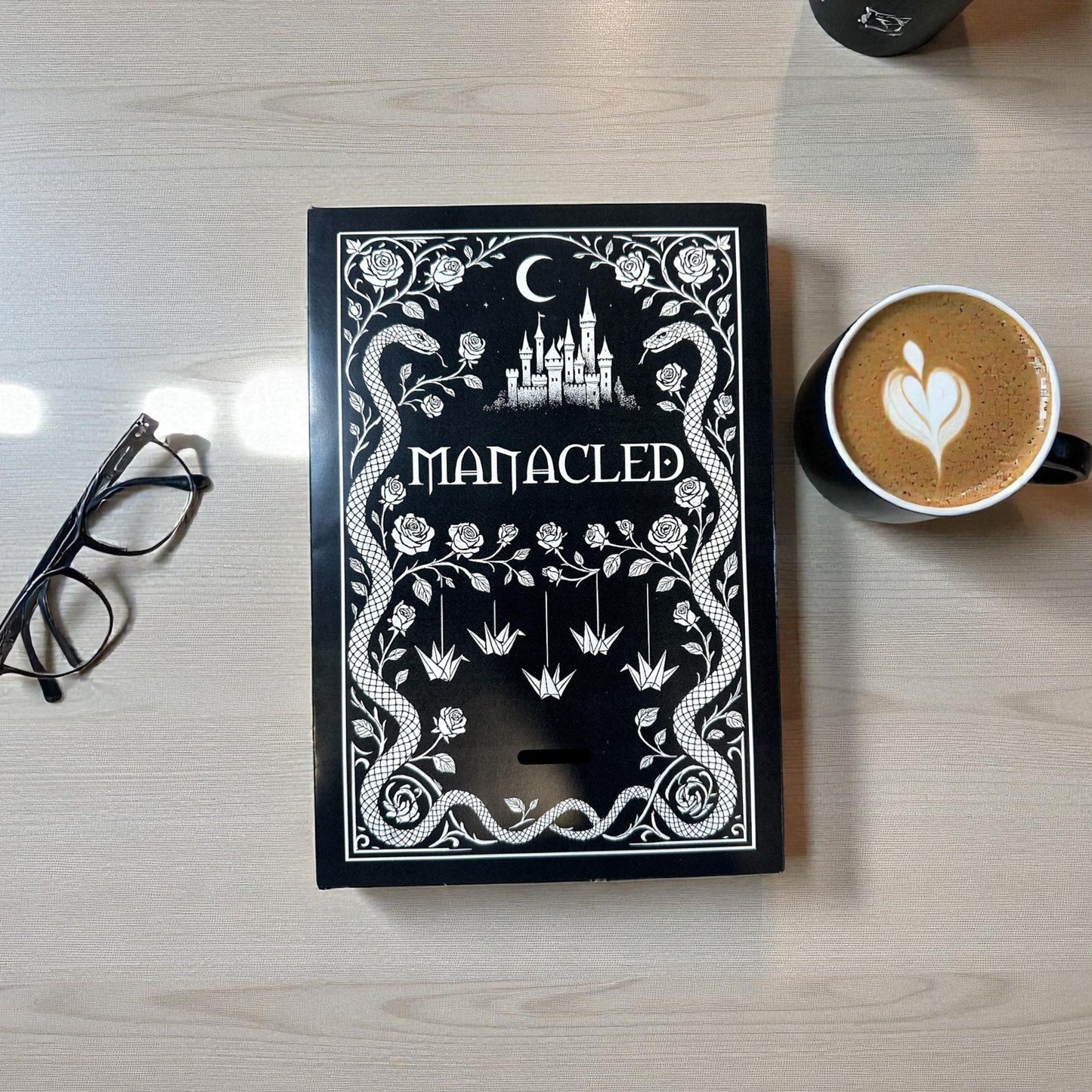 Manacled Hardcover Book  Complete Illustrated Collector’s Edition Includes Full Story Art Prints and Bookmark Gift Set Gift for her