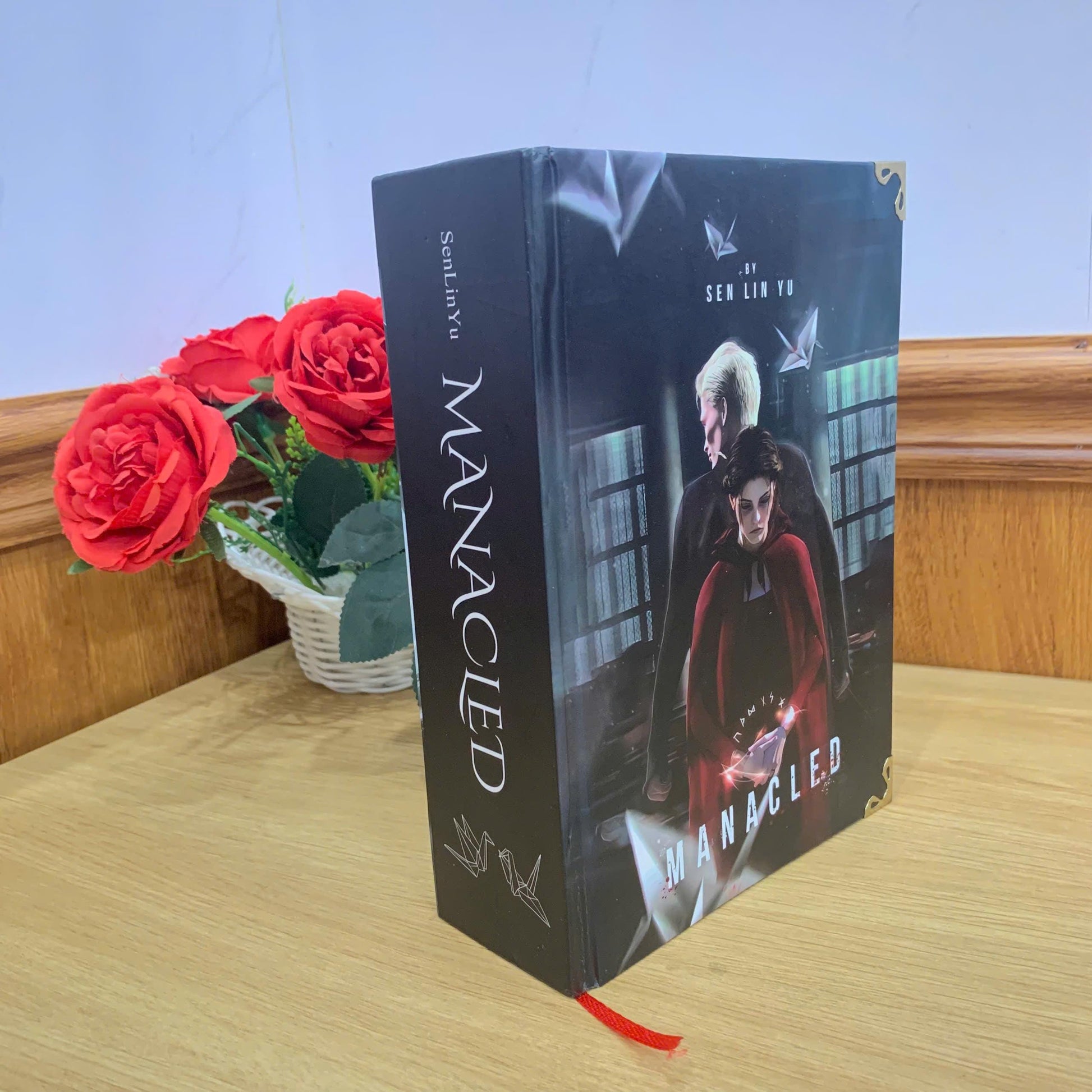 MANACLED Hardcover Book: Illustrated Romantic Dramione Fanfiction, Love Cover Art