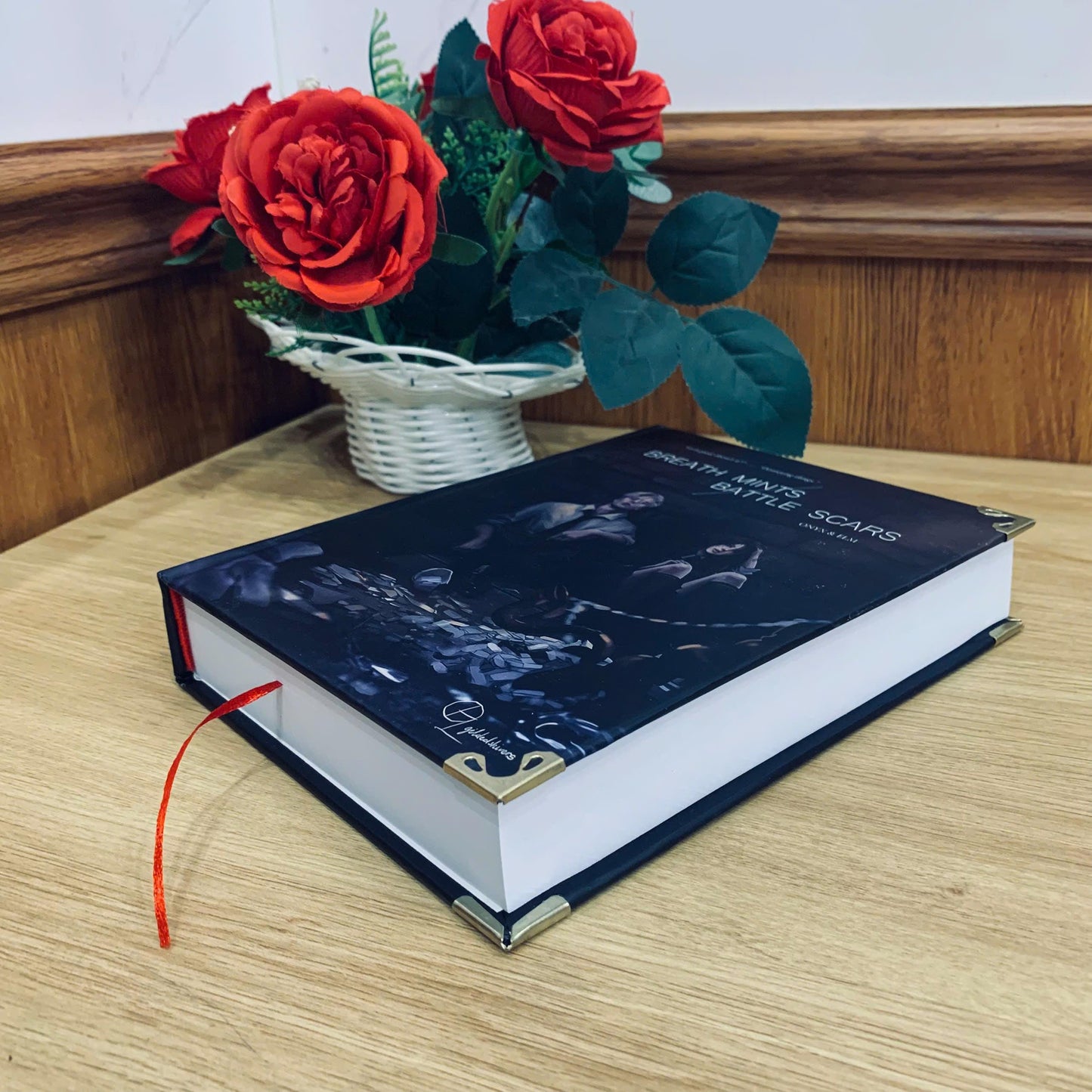 Breath Mints / Battle Scars Hardcover Book: Illustrated Romantic Dramione Fanfiction, Special Cover Art