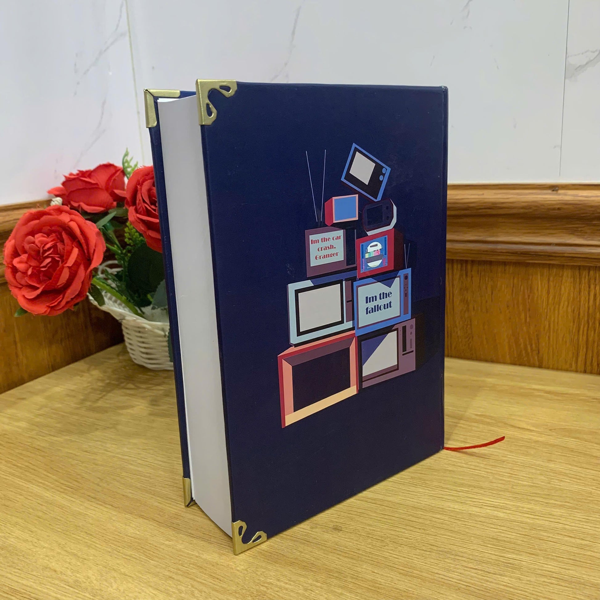 THE FALLOUT Hardcover Book: Illustrated Romantic Dramione Fanfiction, Homie Cover Art