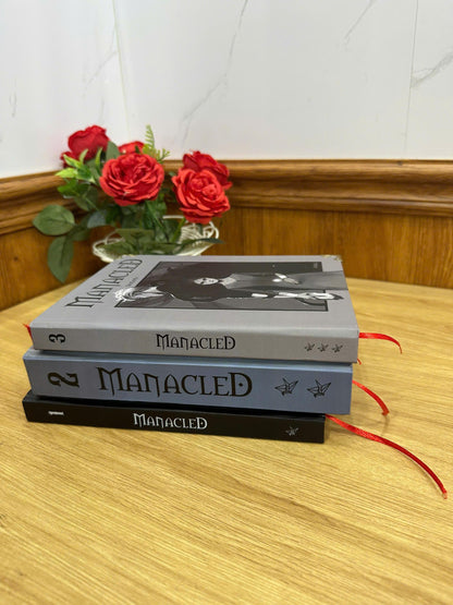 MANACLED with 3-Volume Set: Hardcover Collection, Illustrated Romantic Dramione Fanfiction, Classic Cover Art