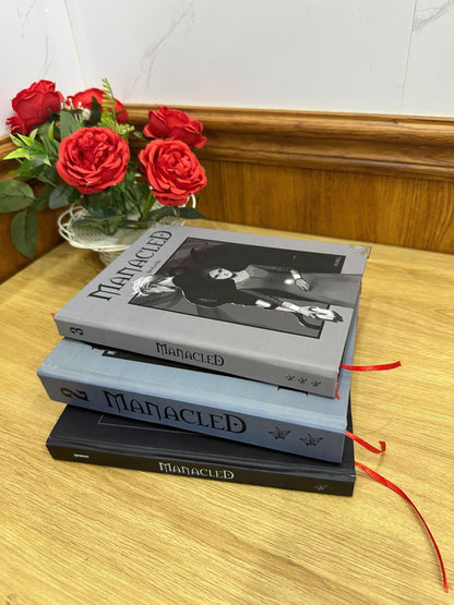 MANACLED with 3-Volume Set: Hardcover Collection, Illustrated Romantic Dramione Fanfiction, Classic Cover Art