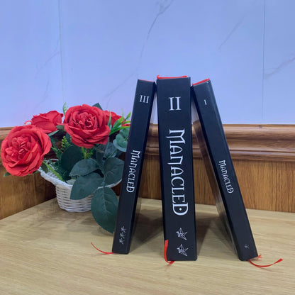 MANACLED with 3-Volume Set: Hardcover Collection, Illustrated Romantic Dramione Fanfiction, Dark Cover Art