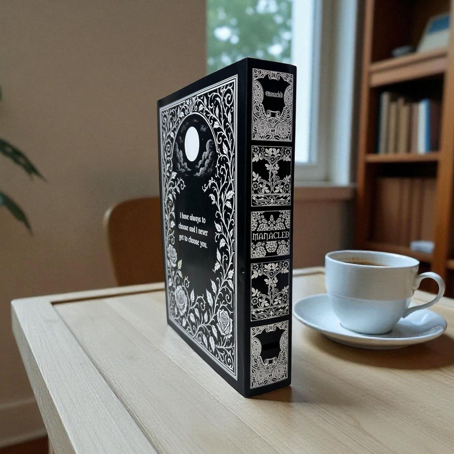 Manacled Illustrated Collector’s Hardcover Book, Complete Edition with Art Prints and Bookmark