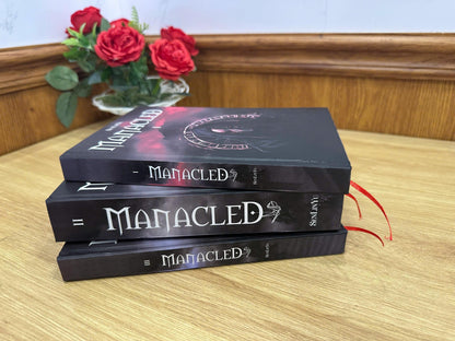 MANACLED with 3-Volume: in BOX-SET Hardcover Collection, Illustrated Romantic Dramione Fanfiction, Ghost Cover Art