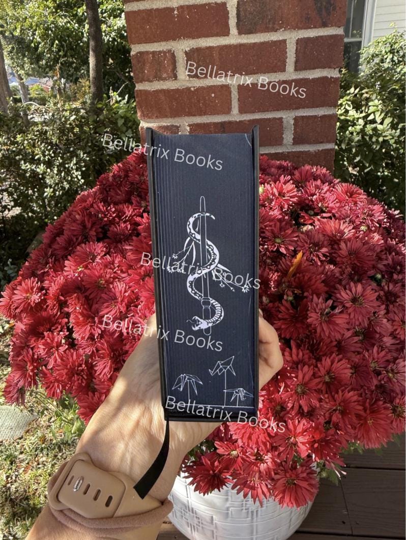 Manacled Book Entire Novel Sprayed Edges Special Edition