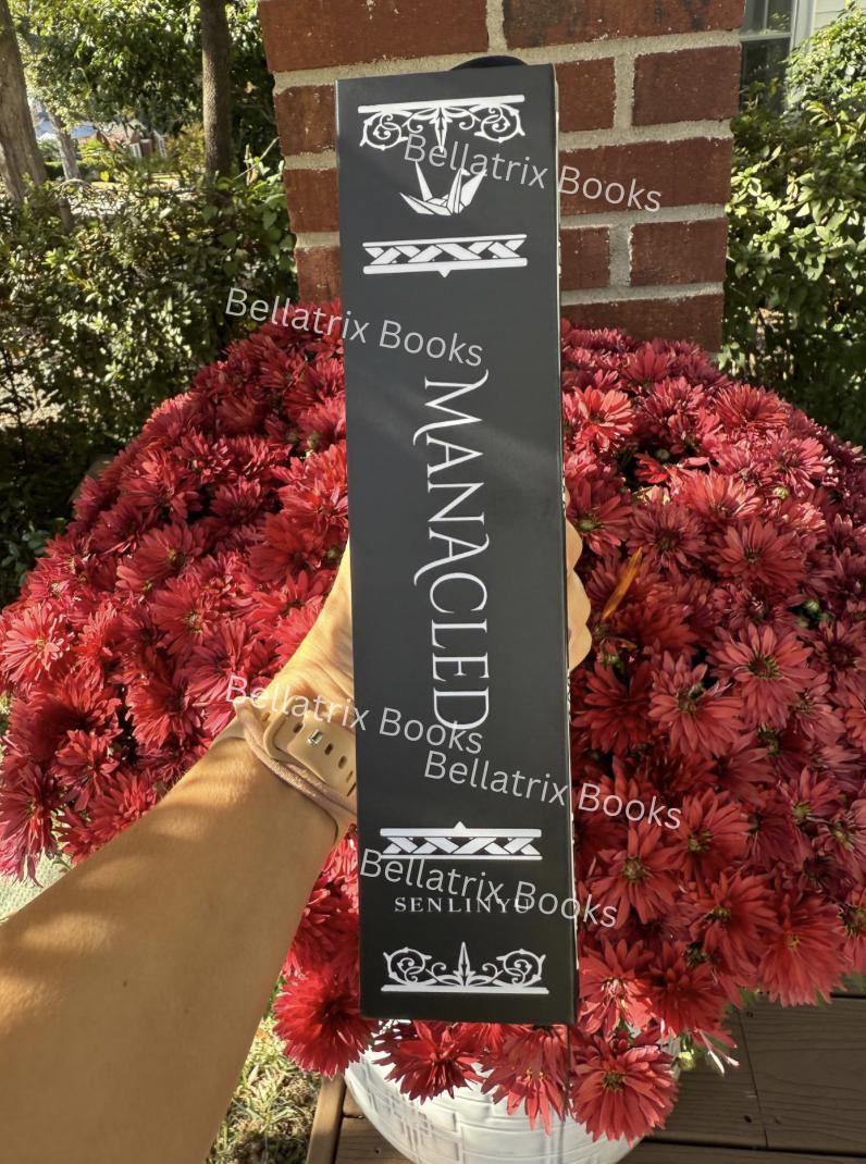 Manacled Book Entire Novel Sprayed Edges Special Edition