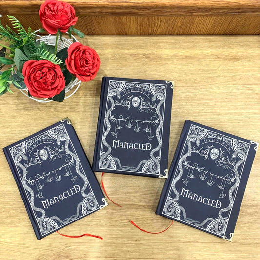 MANACLED with 3-Volume Set: Hardcover Collection, Illustrated Romantic Dramione Fanfiction, Crane Cover Art