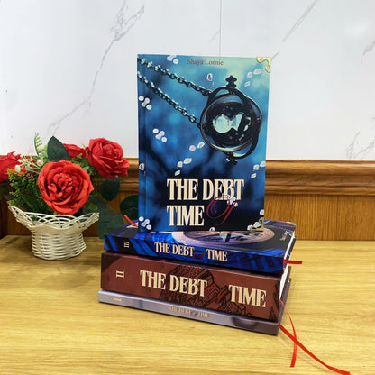 The DEBT OF TIME with 4-Volume Set: Hardcover Collection, Illustrated Romantic Dramione Fanfiction, PendulumClock Cover