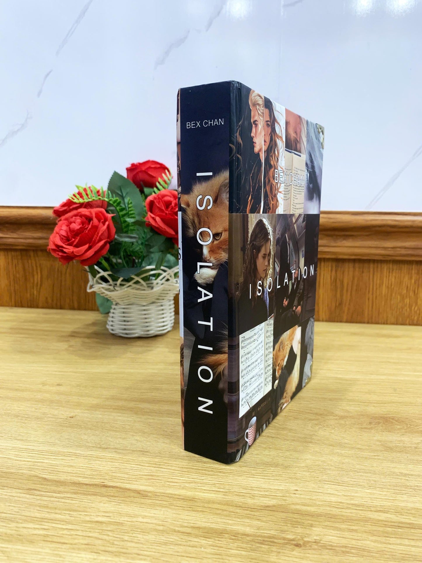 ISOLATION Hardcover Book: Illustrated Romantic Dramione Fanfiction, Collage Cover Art