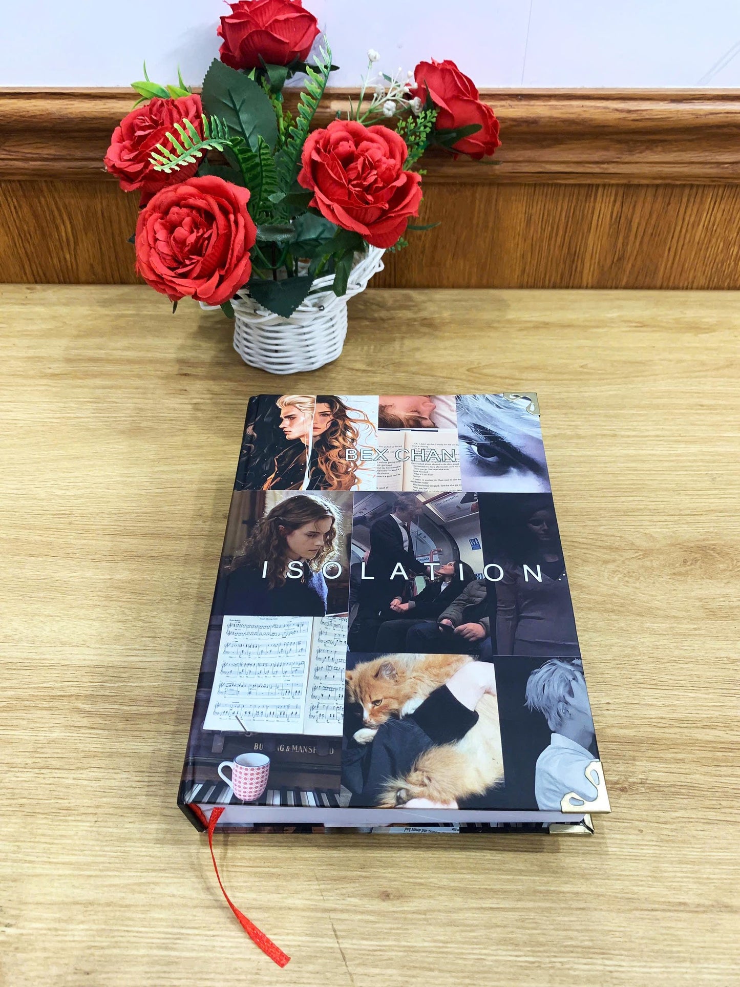 ISOLATION Hardcover Book: Illustrated Romantic Dramione Fanfiction, Collage Cover Art
