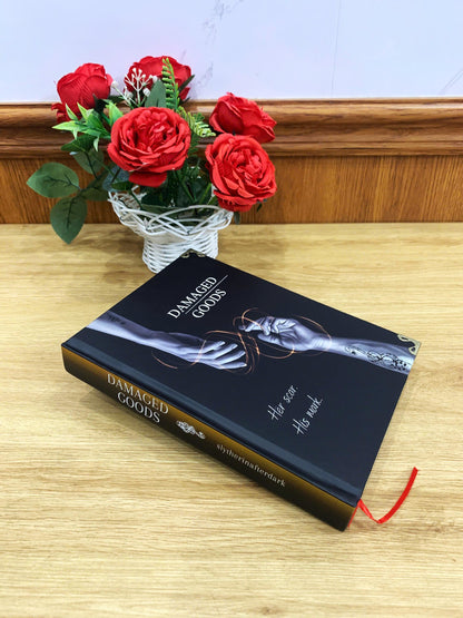 DAMAGED GOODS Hardcover Book: Illustrated Romantic Dramione Fanfiction, Black Cover Art