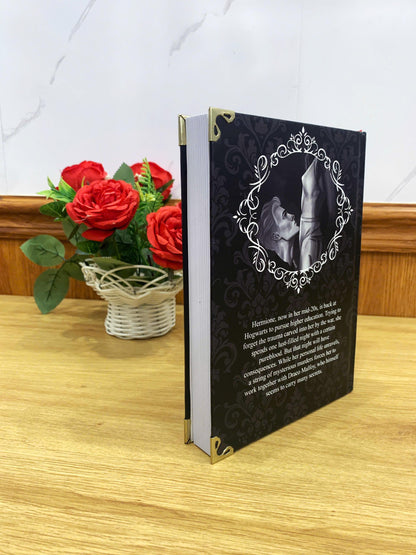 DAMAGED GOODS Hardcover Book: Illustrated Romantic Dramione Fanfiction, Black Cover Art