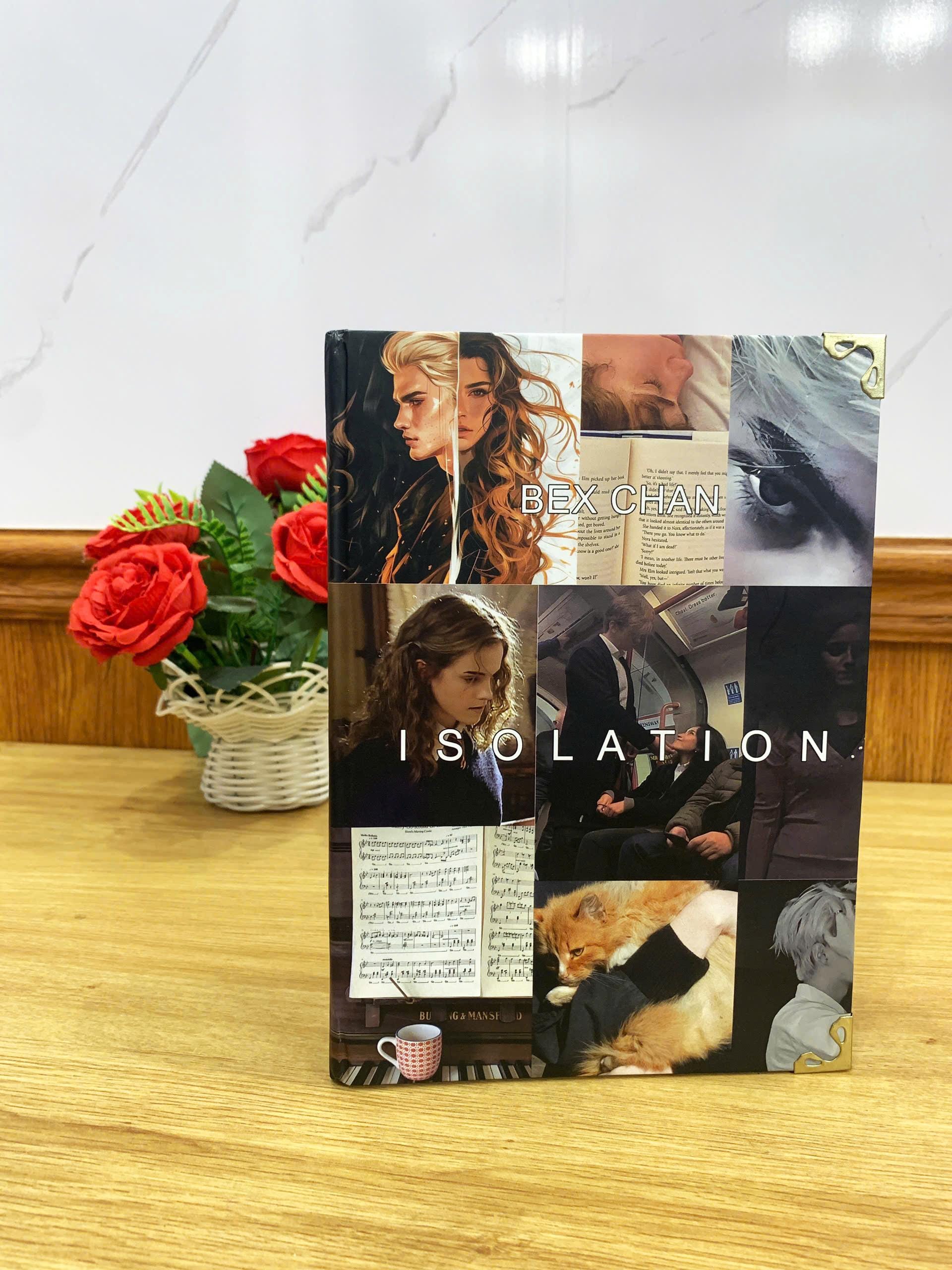 ISOLATION Hardcover Book: Illustrated Romantic Dramione Fanfiction, Collage Cover Art