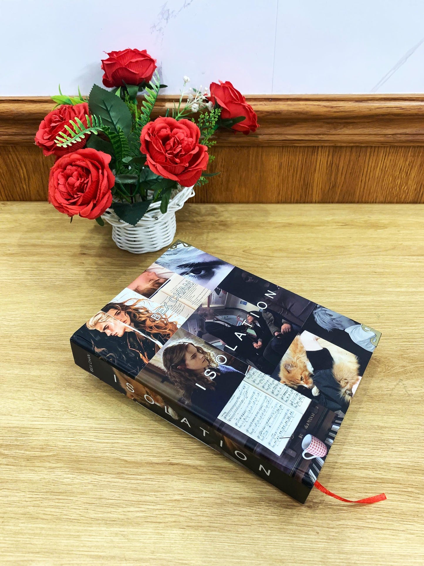 ISOLATION Hardcover Book: Illustrated Romantic Dramione Fanfiction, Collage Cover Art