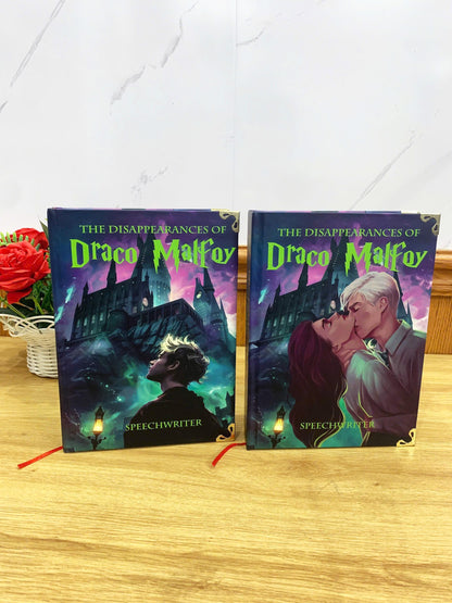 The Disappearances Of Draco Malfoy with 2-Volume Set: Hardcover Collection, Romantic Dramione Fanfiction, Gloomy Cover