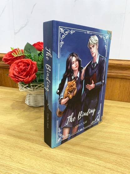 THE BINDING Hardcover Book: Illustrated Romantic Dramione Fanfiction, Fantasy Cover Art