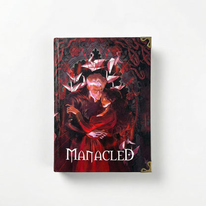 Manacled Hardcover Book, Illustrated Dark Romance Fantasy Edition