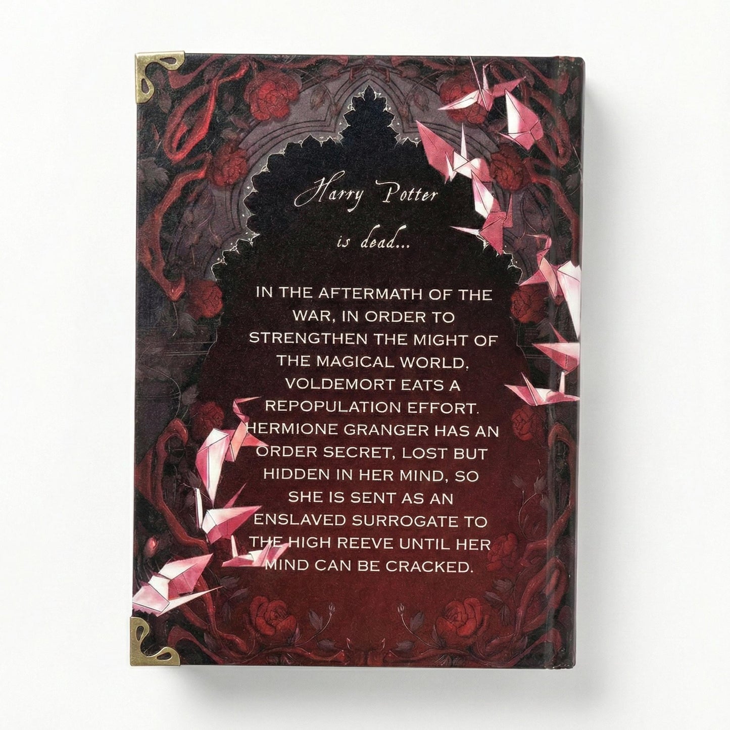 Manacled Hardcover Book, Illustrated Dark Romance Fantasy Edition