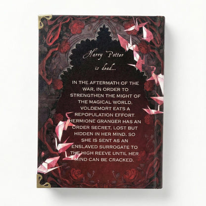 Manacled Hardcover Book, Illustrated Dark Romance Fantasy Edition
