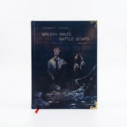 Breath Mints Battle Scars Hardcover Book: Illustrated Dramione Fanfiction