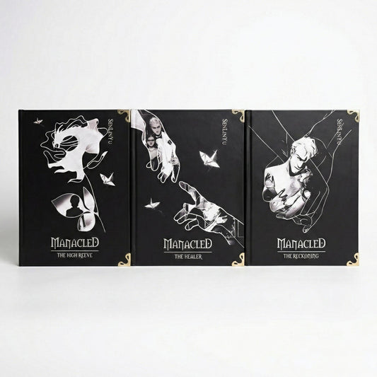 Manacled – Complete 3 Volume Hardcover Fanfiction Book Set | A5 Size | Illustrated Deluxe Edition