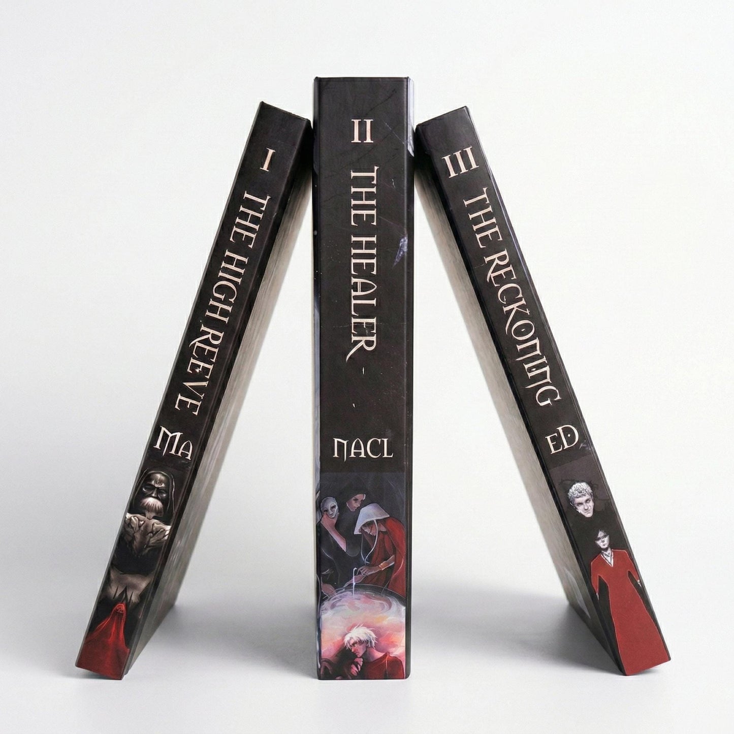 Manacled – Complete 3 Volume Hardcover Fanfiction Book Set | A5 Size | Illustrated Deluxe Edition