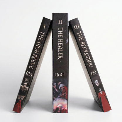 Manacled – Complete 3 Volume Hardcover Fanfiction Book Set | A5 Size | Illustrated Deluxe Edition