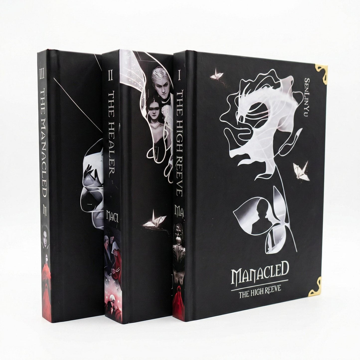 Manacled – Complete 3 Volume Hardcover Fanfiction Book Set | A5 Size | Illustrated Deluxe Edition