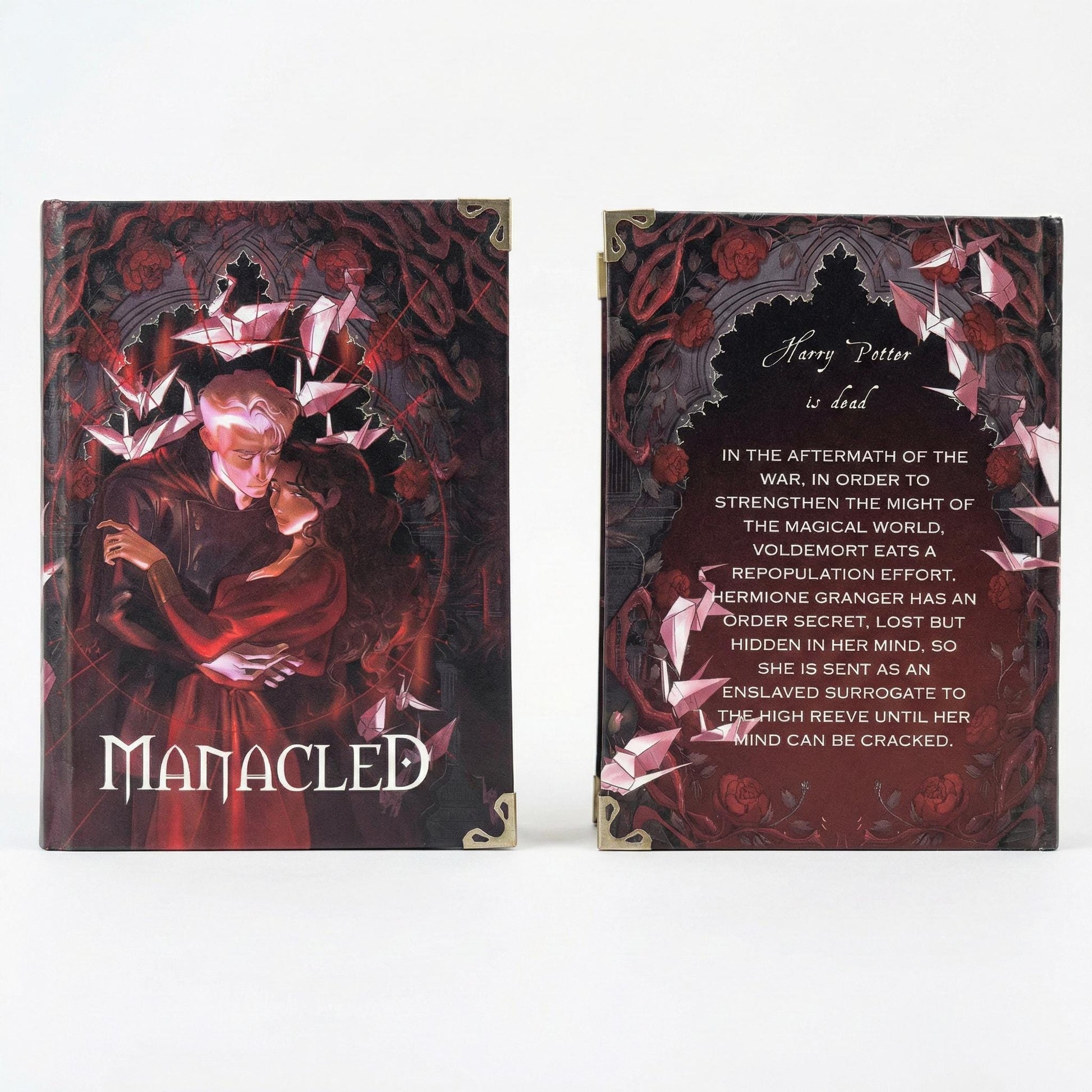 Manacled Hardcover Book – 3-in-1 Collector's Edition, Illustrated Dramione Fanfiction